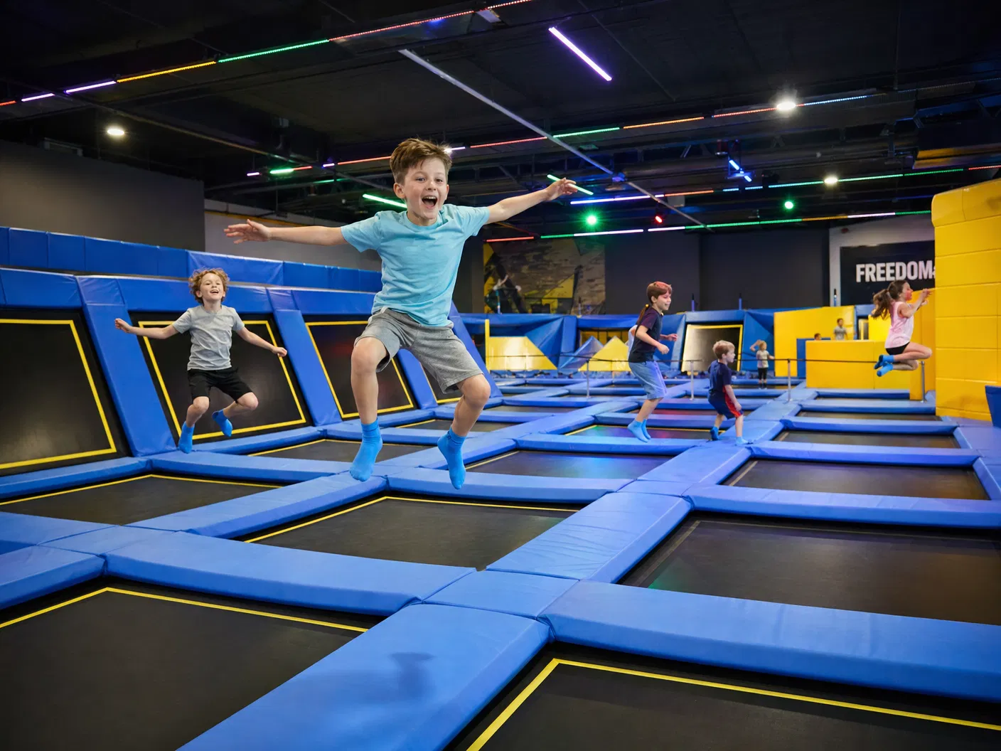 Zone de saut libre — Photo réelle