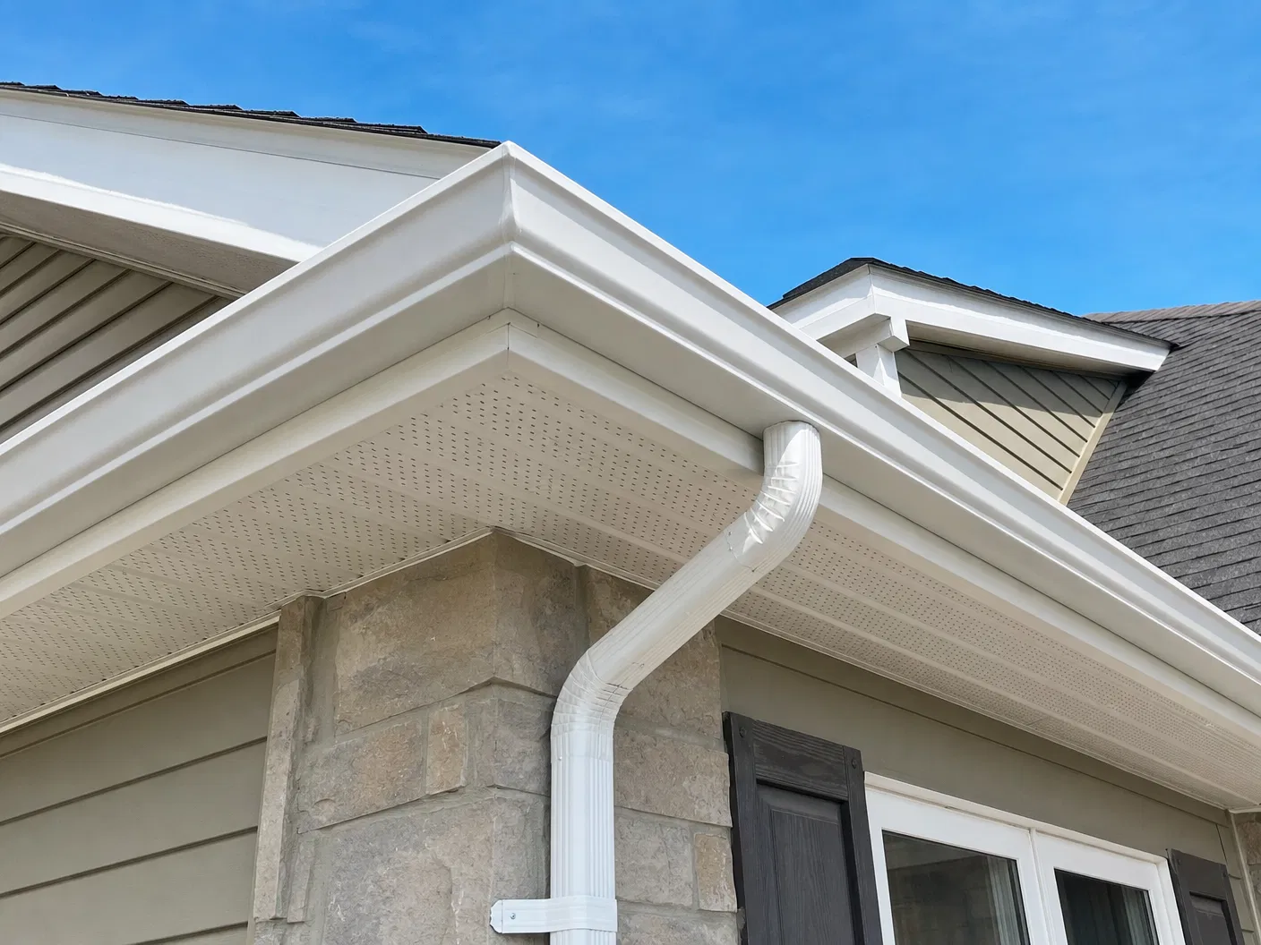 After eavestrough repair