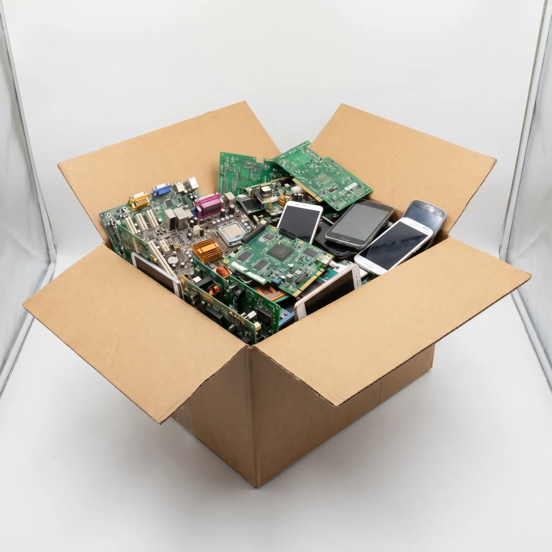 Mixed boards and smartphones