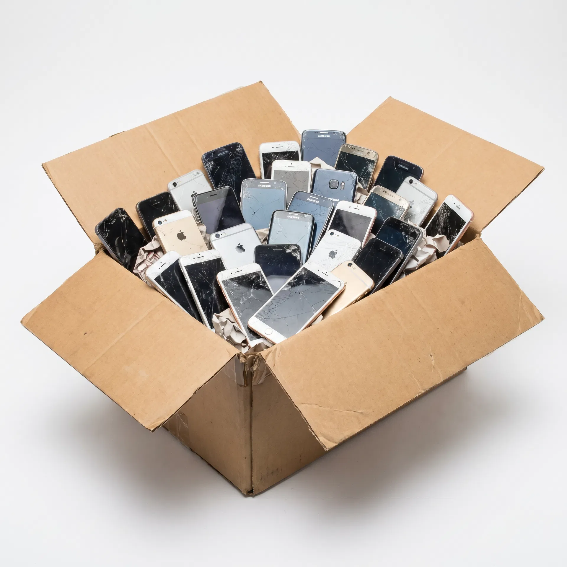 Mixed iPhone and Galaxy devices