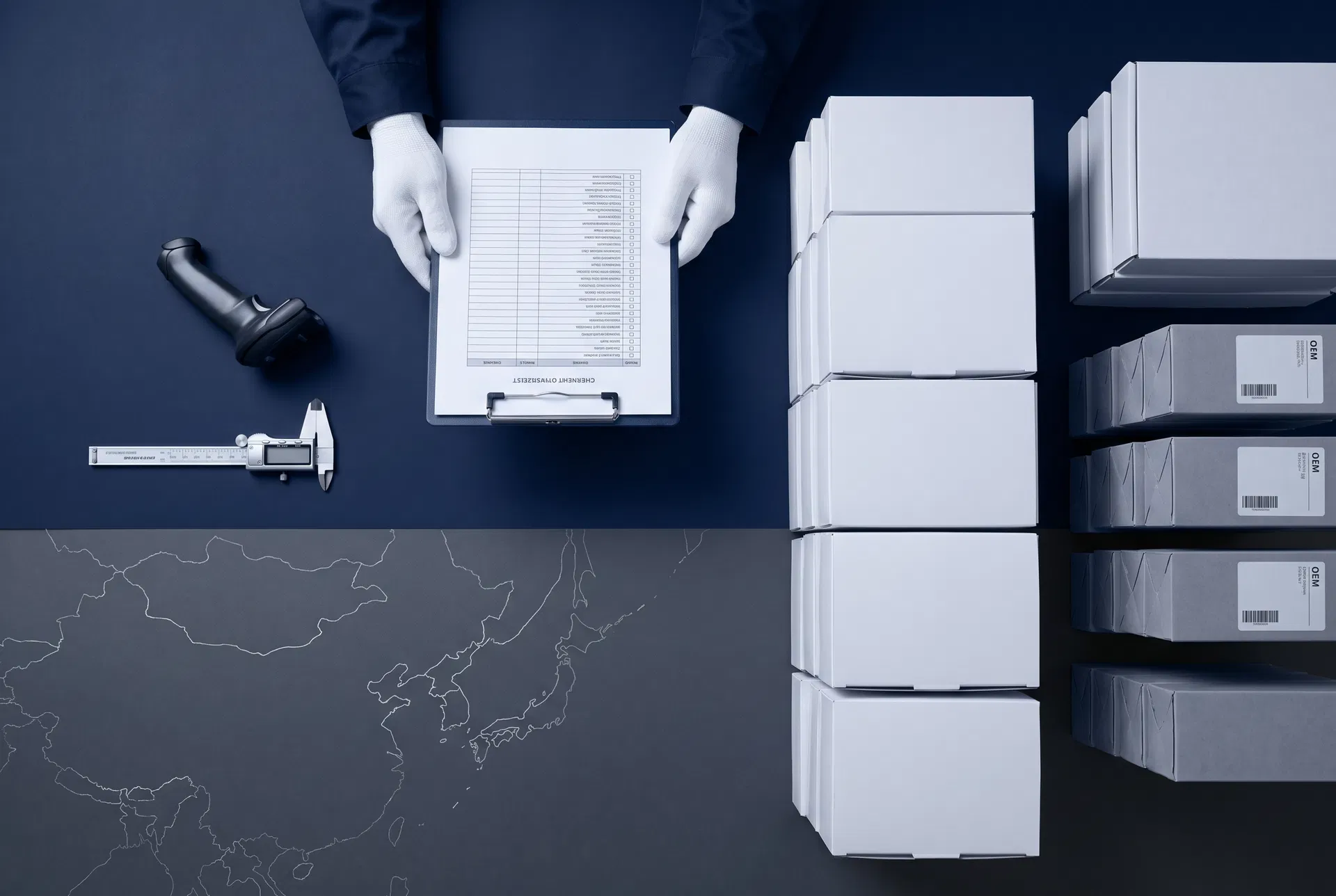 BtoB EC 事業 — OEM 製作と検品