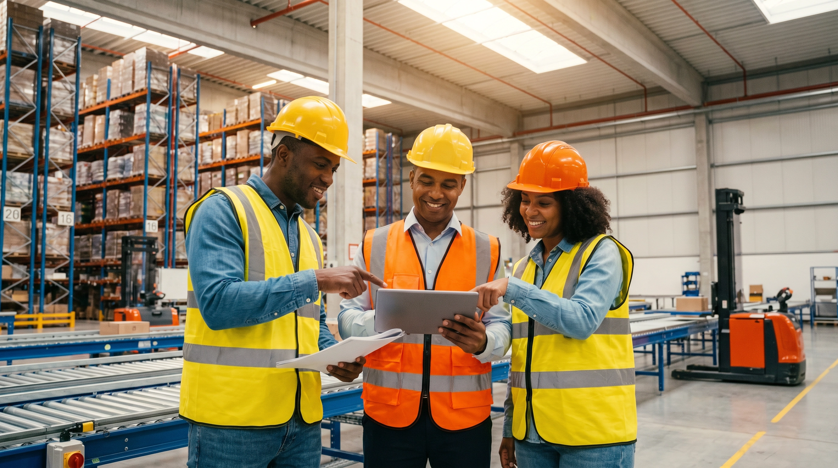 Equipe Uny Safety em operação