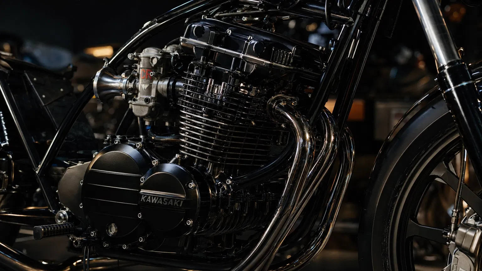 Motorcycle engine