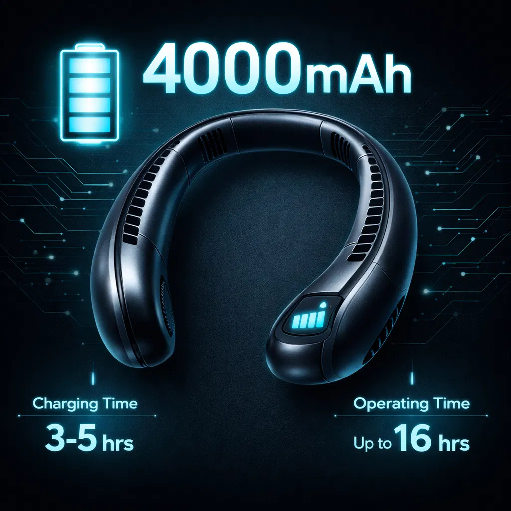 1200mAh battery life