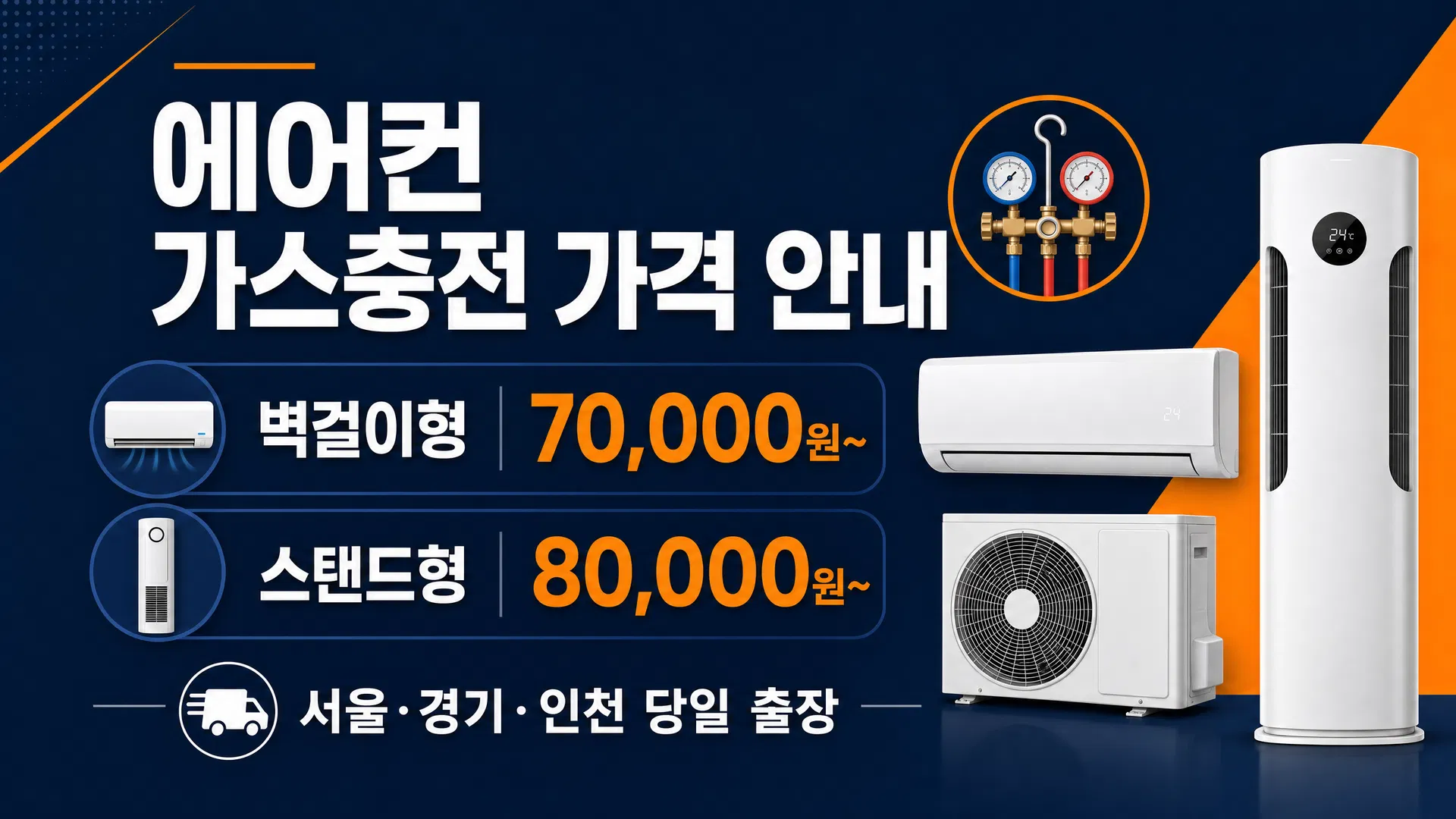 서울 중랑구 면목동 에어컨 가스충전 비용 및 업체 선택 가이드