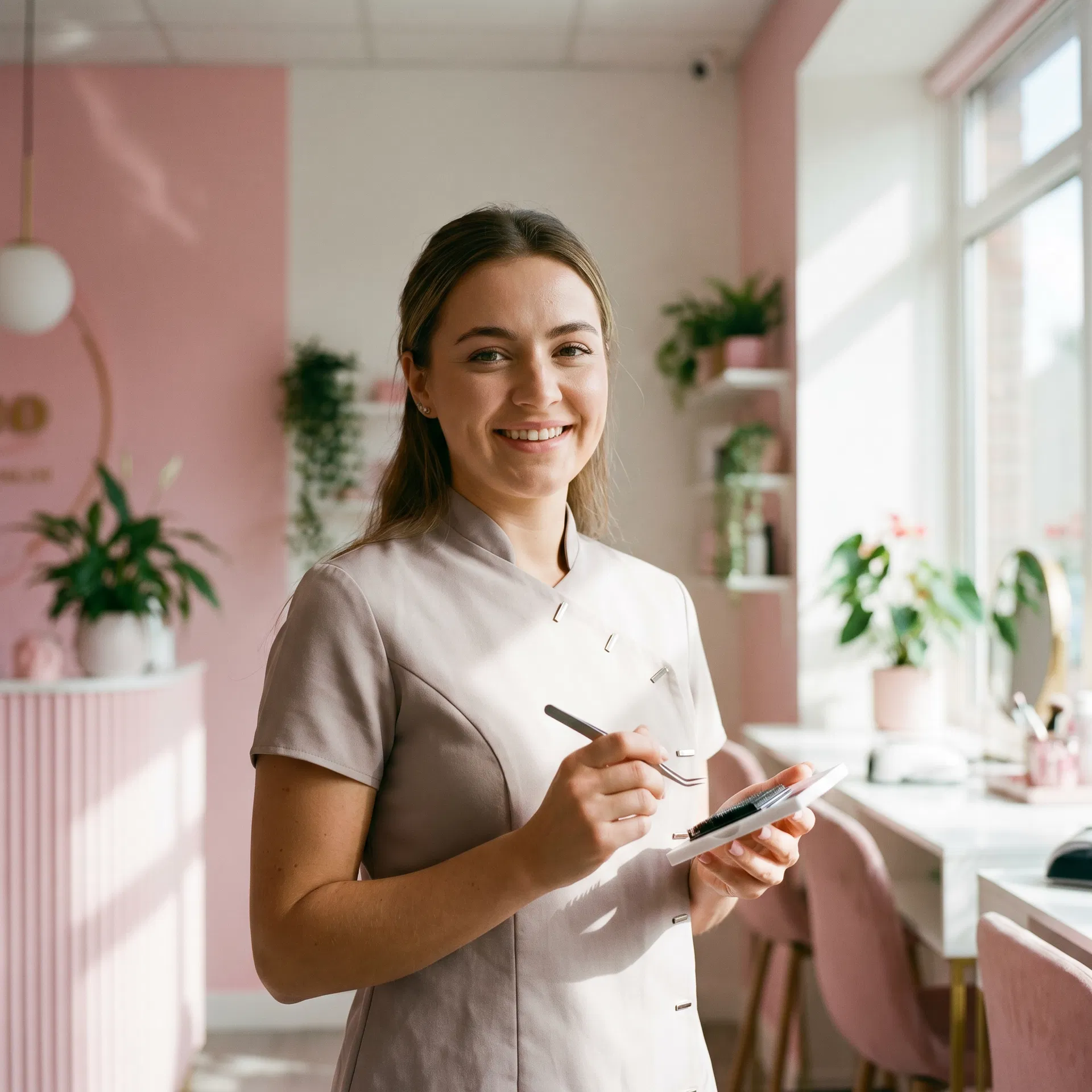 Beauty business professional