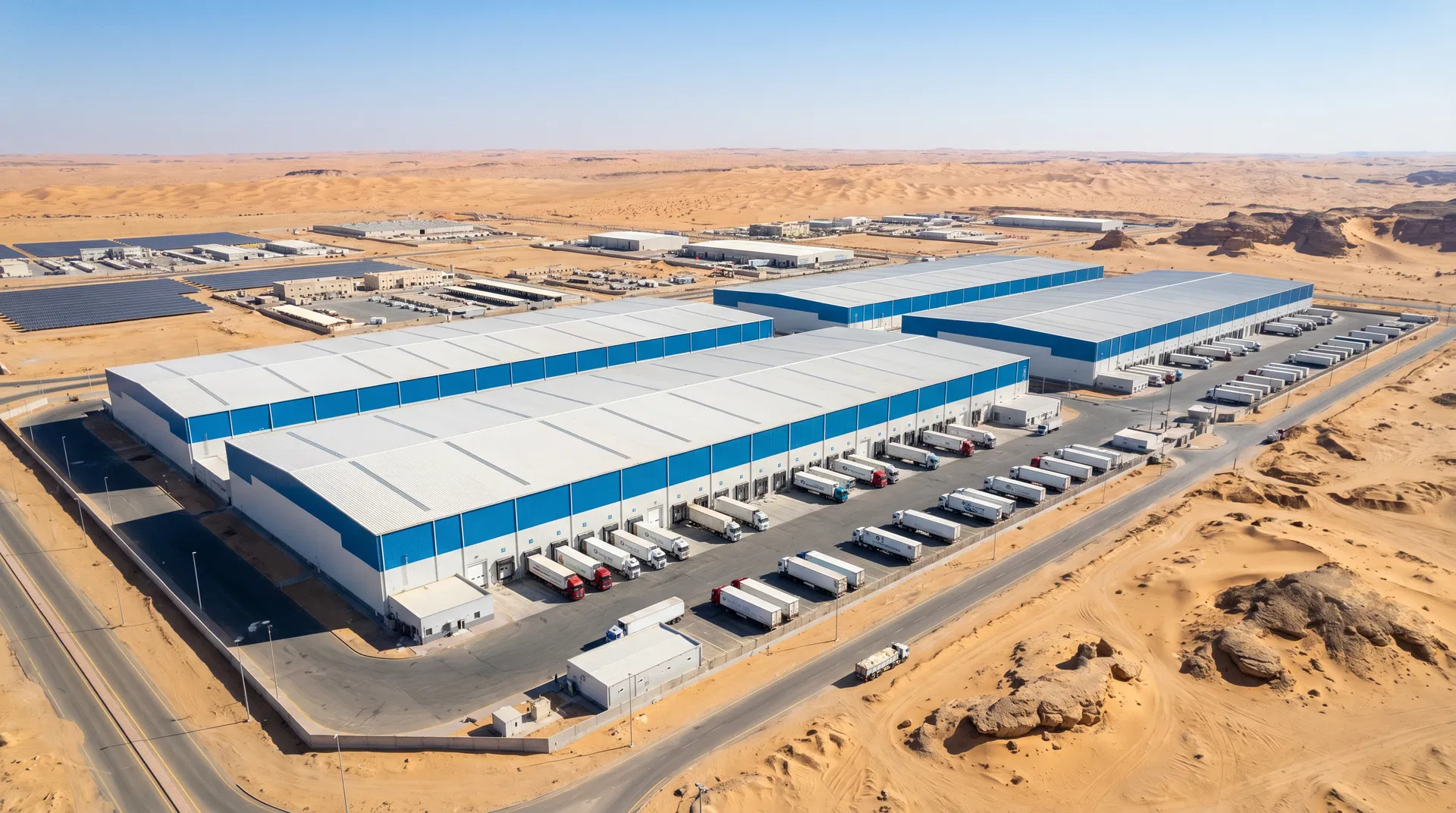 المجمع من الجو