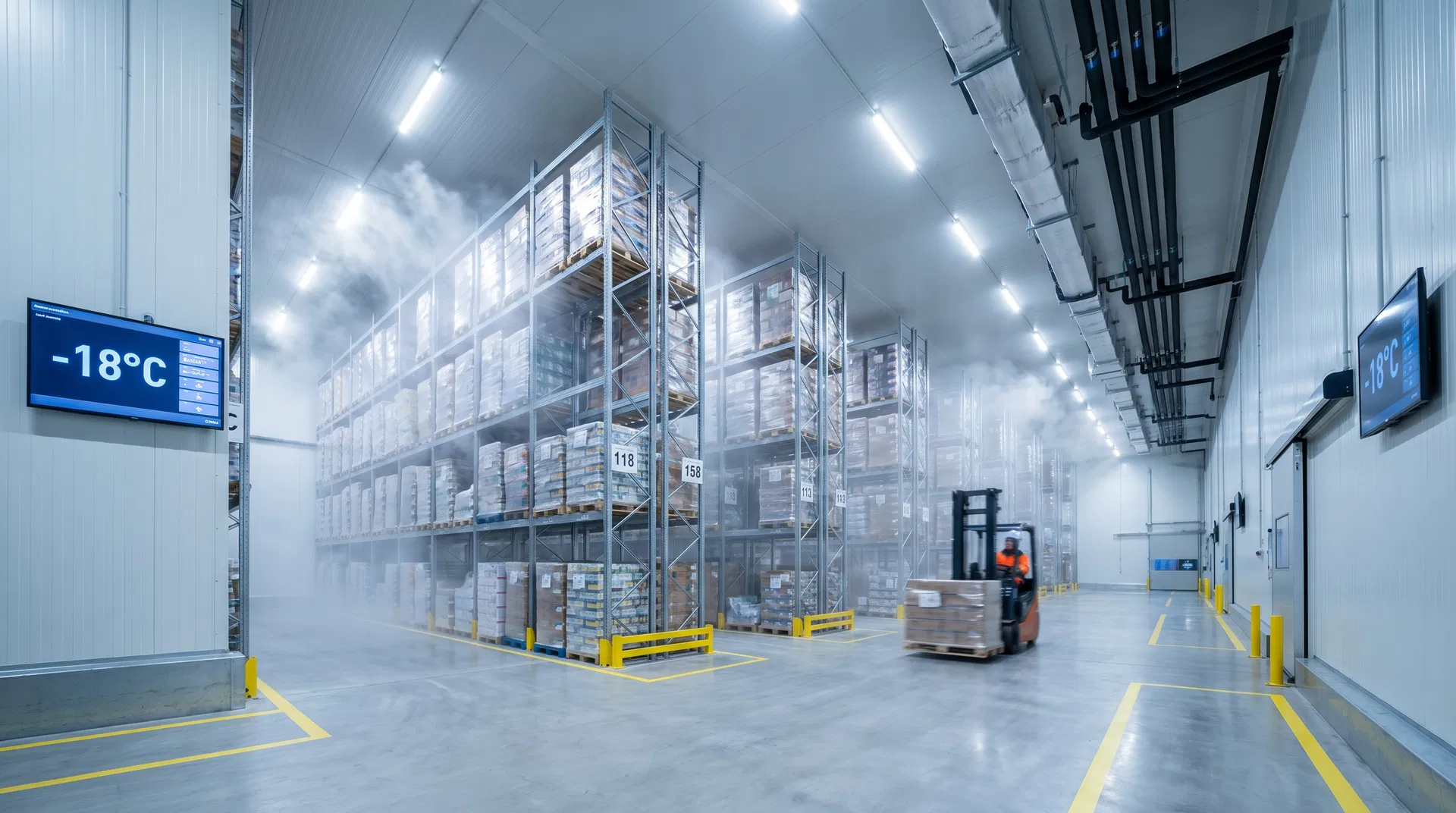 الغرف الداخلية للمستودع