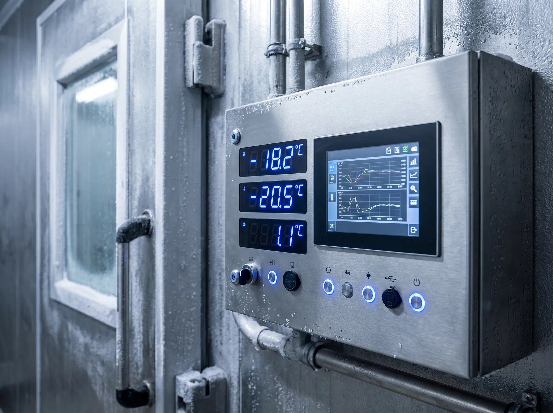 لوحة التحكم في درجات الحرارة