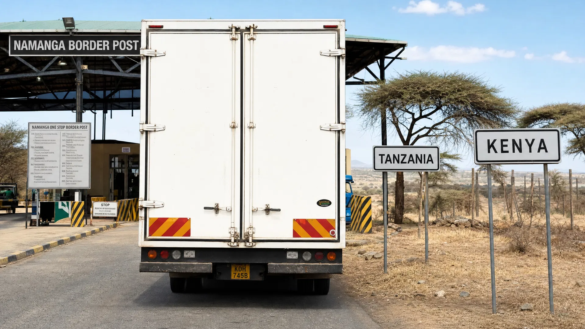 Kenya to Tanzania border crossing