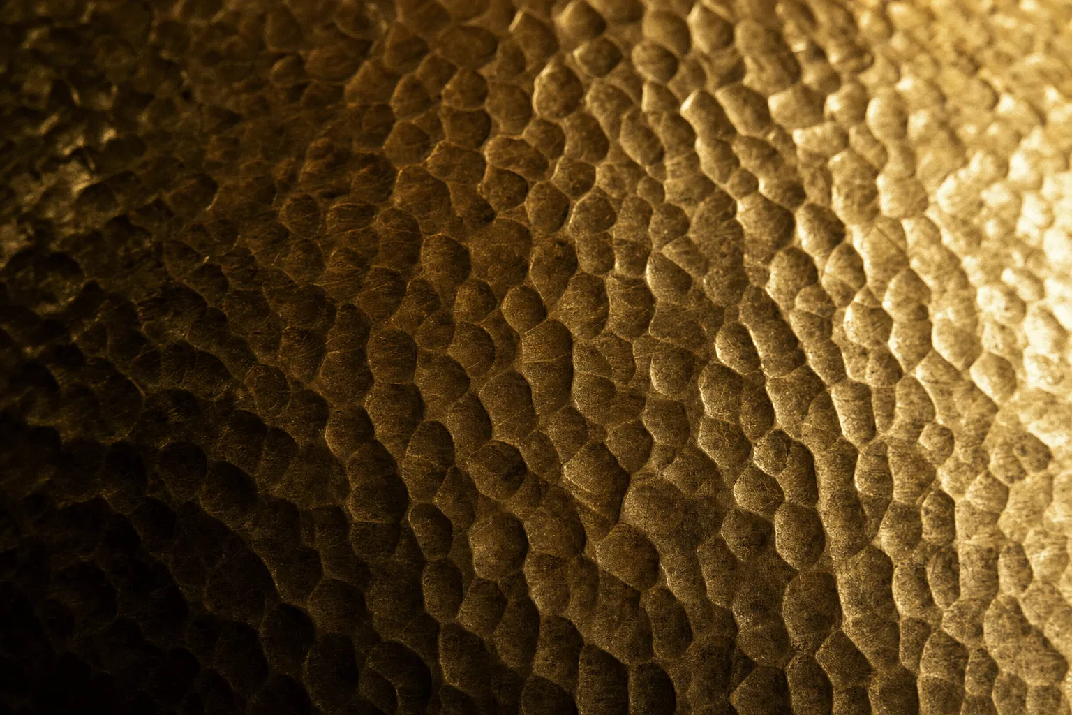 Hammered Brass