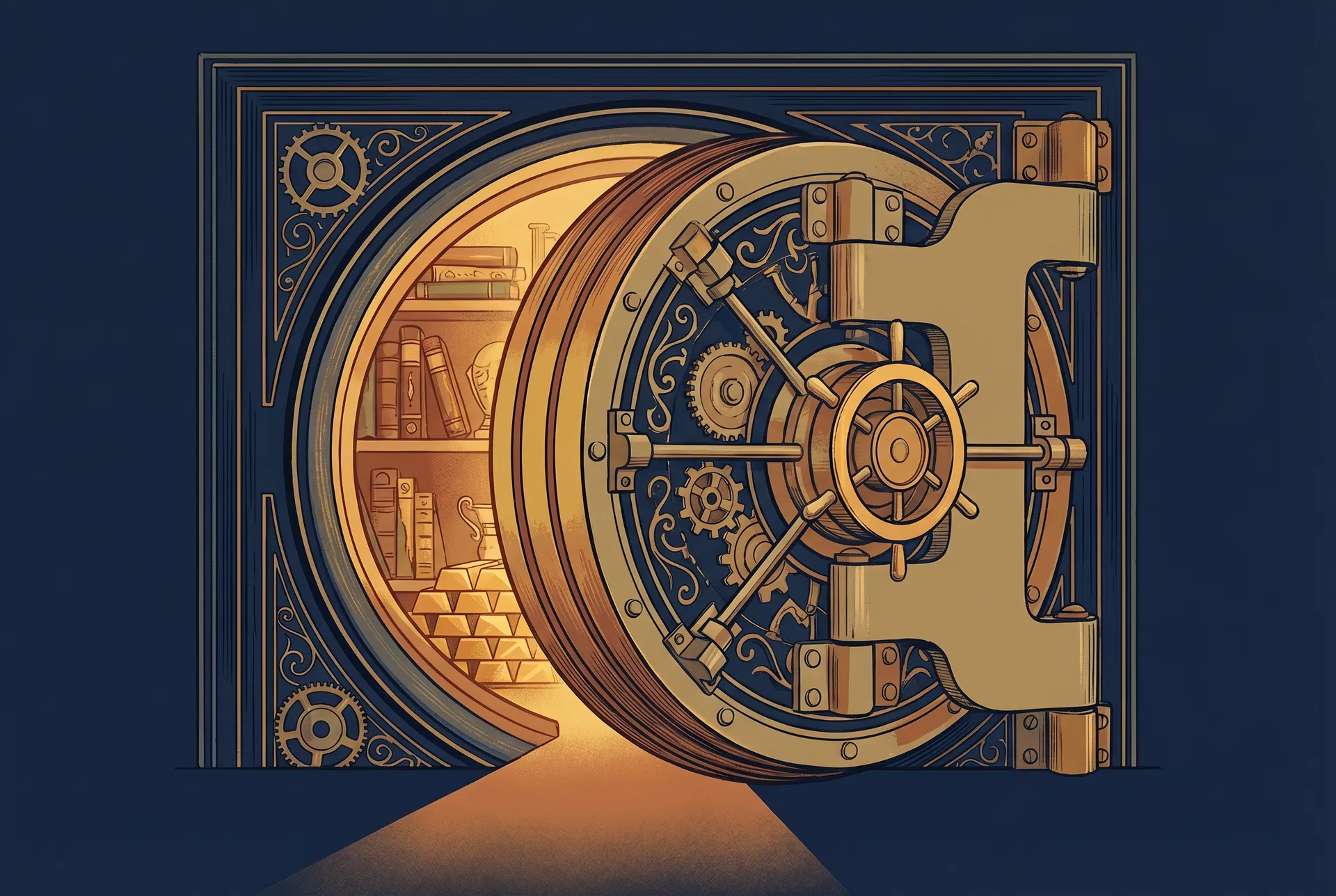 Private banking vault concept