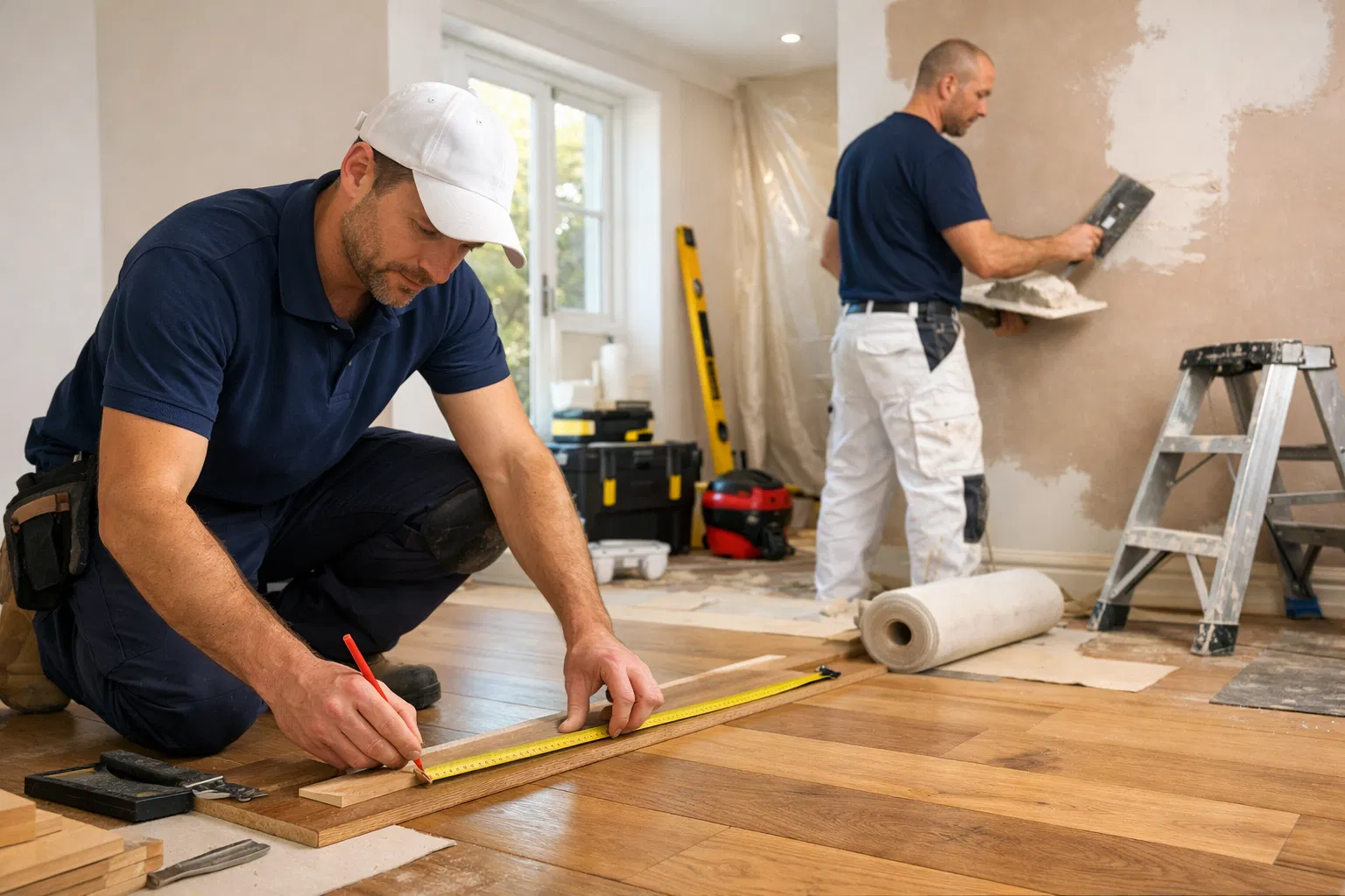 Primeline Renovations team at work