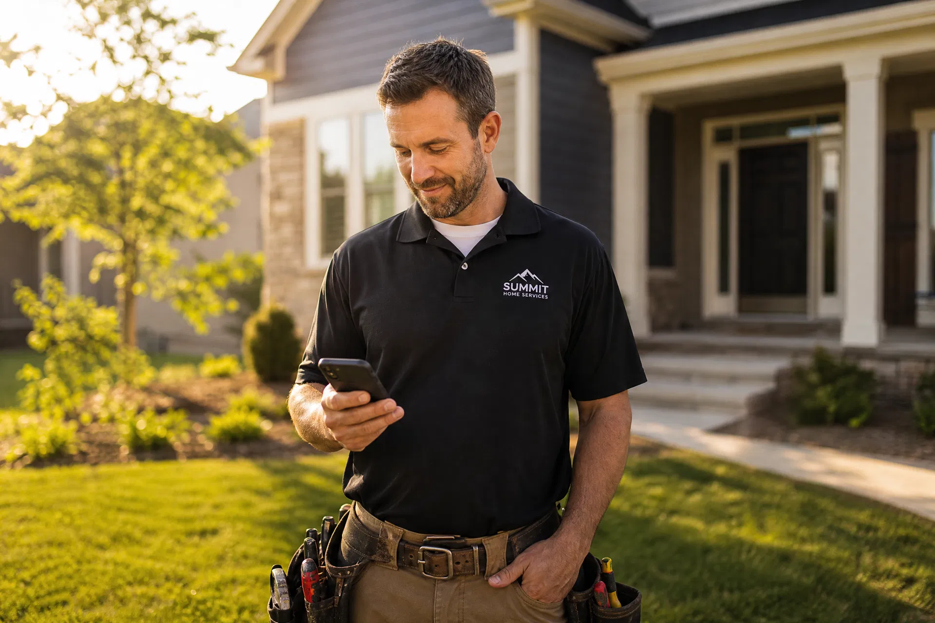 Home service business owner