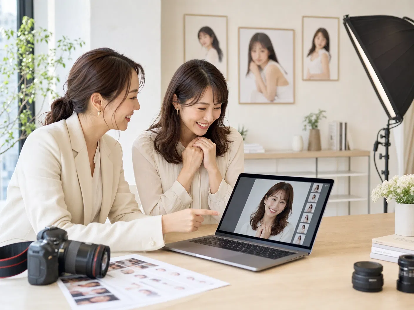 信頼感まで伝わる伴走型撮影