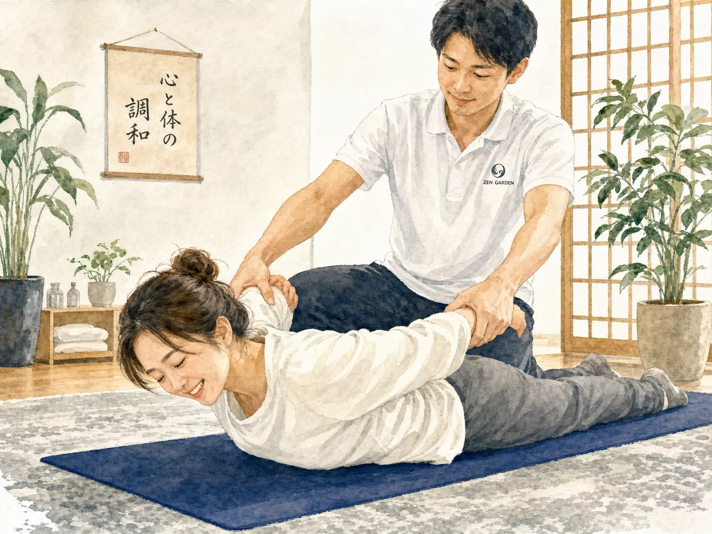 A.Y 様の施術風景