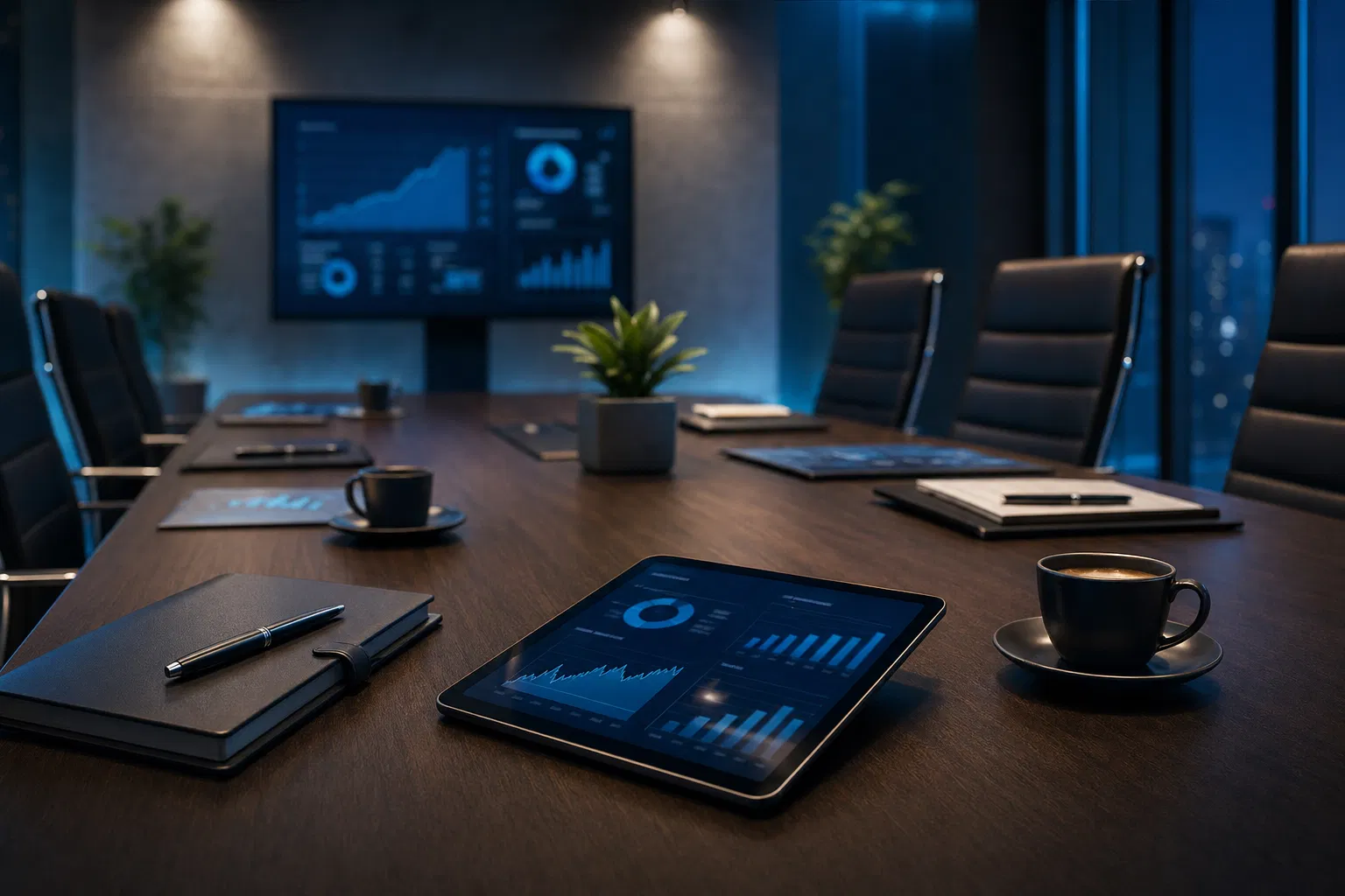 営業コンサルティングを象徴する会議室