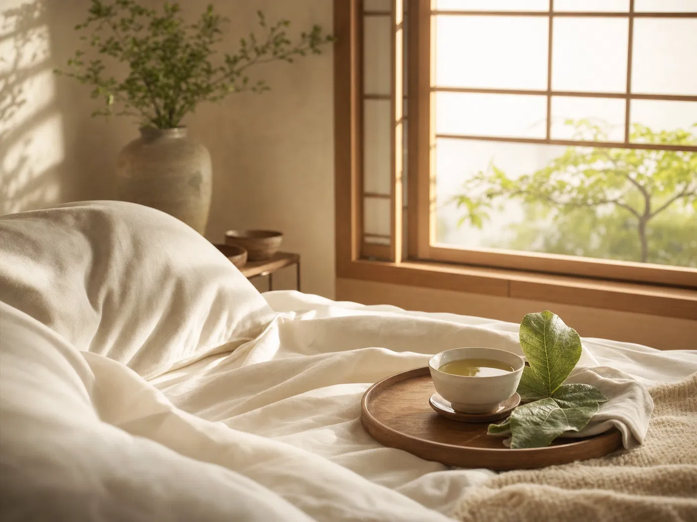 眠りが浅く朝つらい方へおすすめのケアイメージ