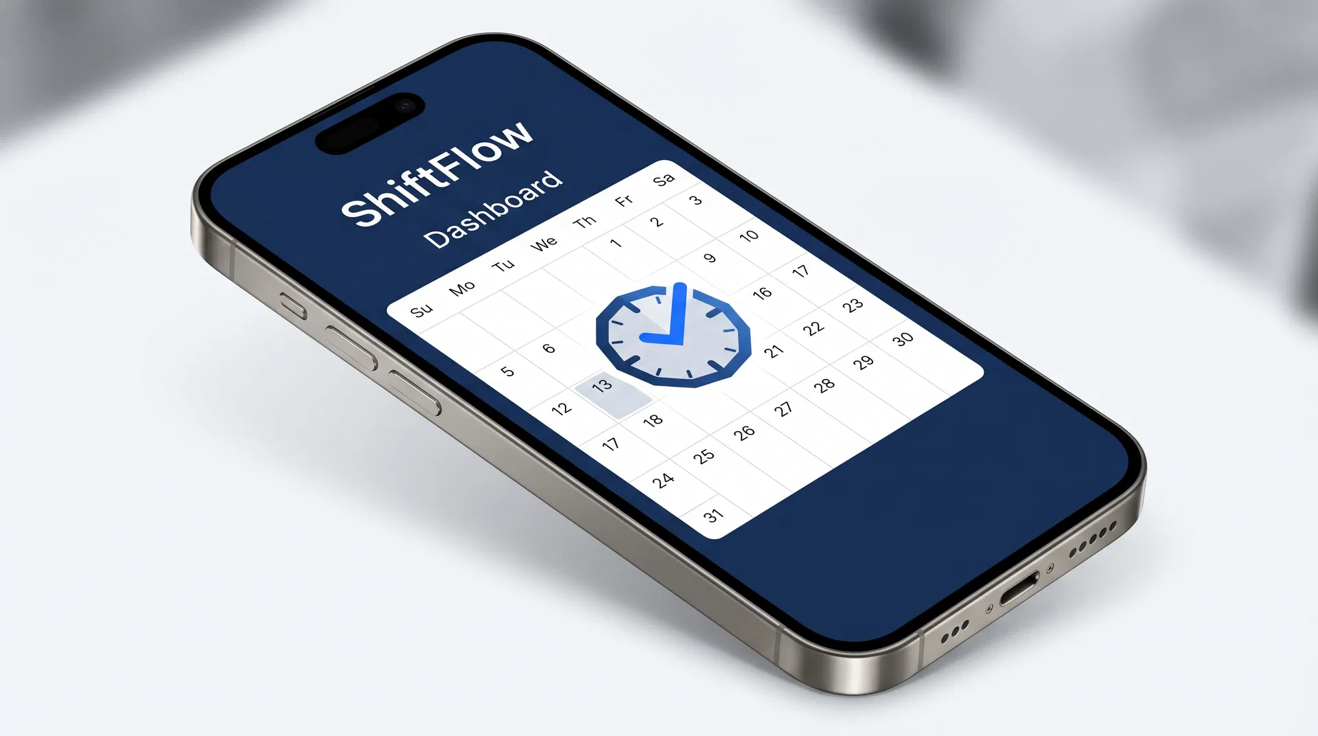 ShiftFlow App Dashboard