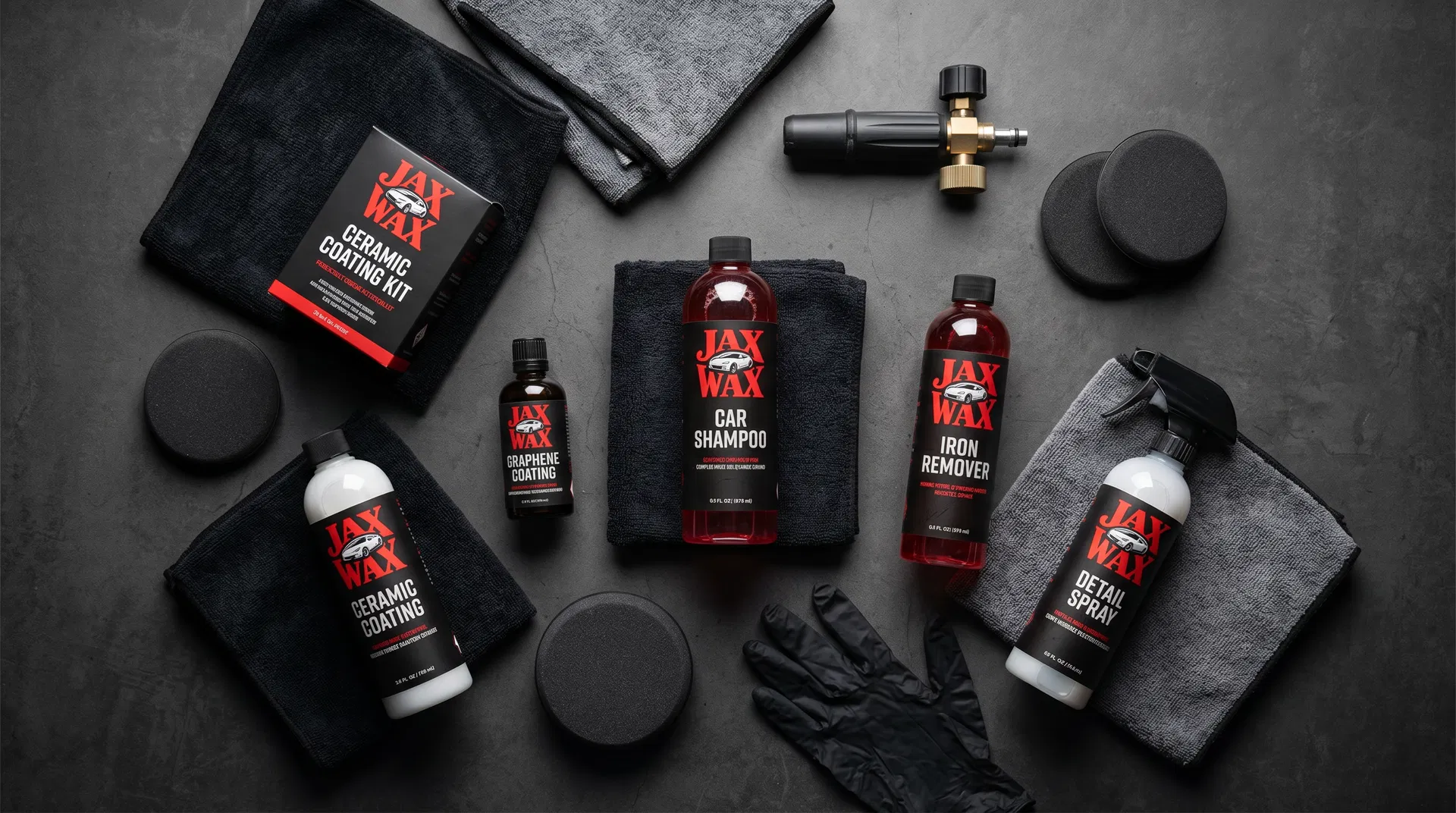 Jax Wax detailing products