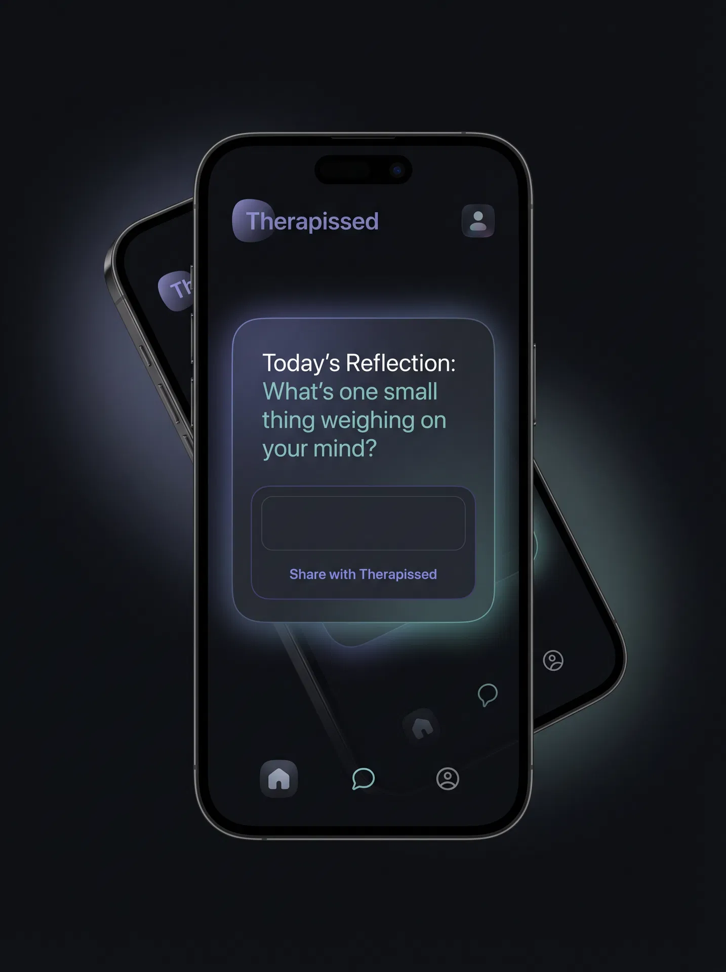 Therapissed app mockup