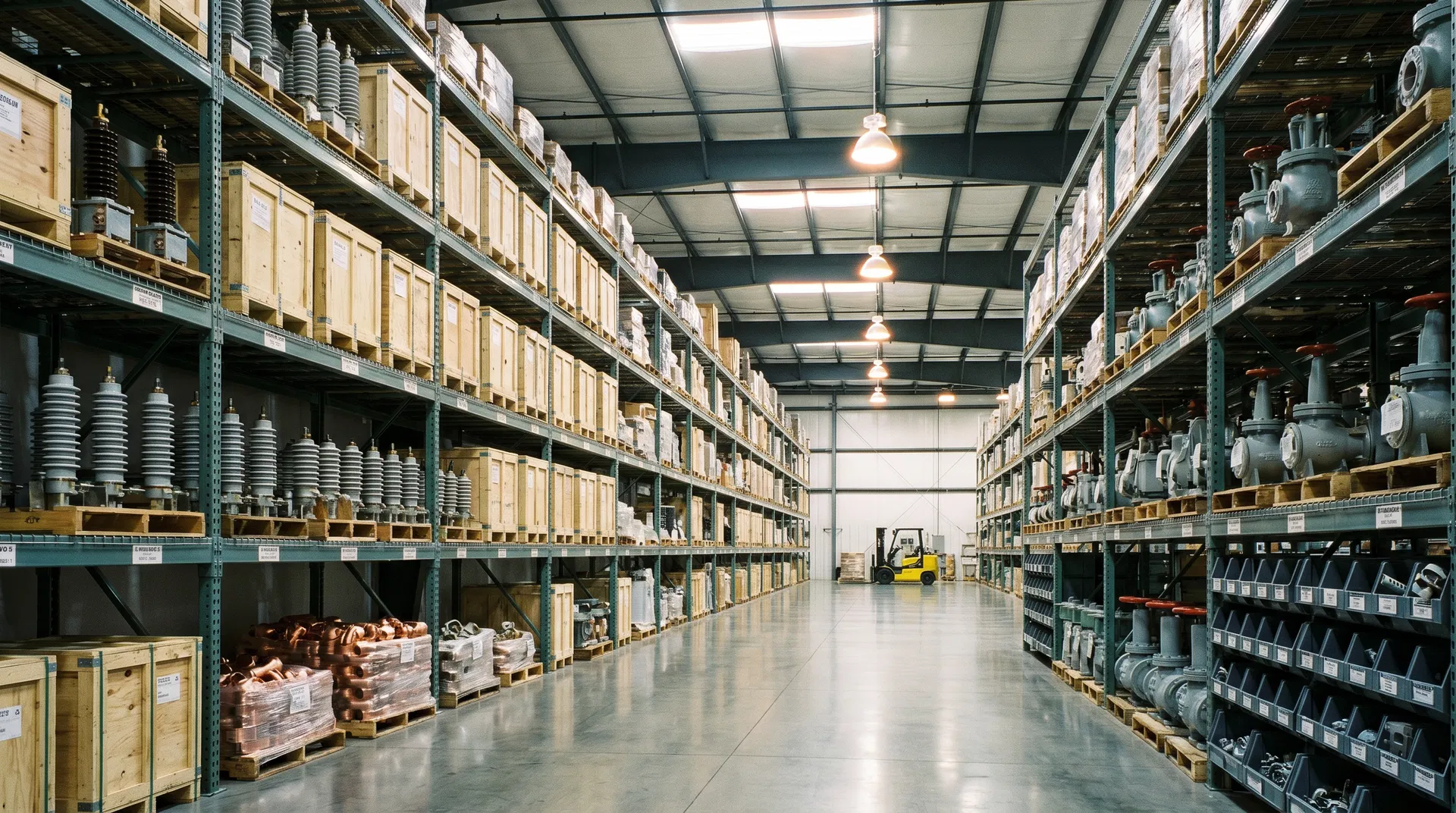 Substation Warehouse interior