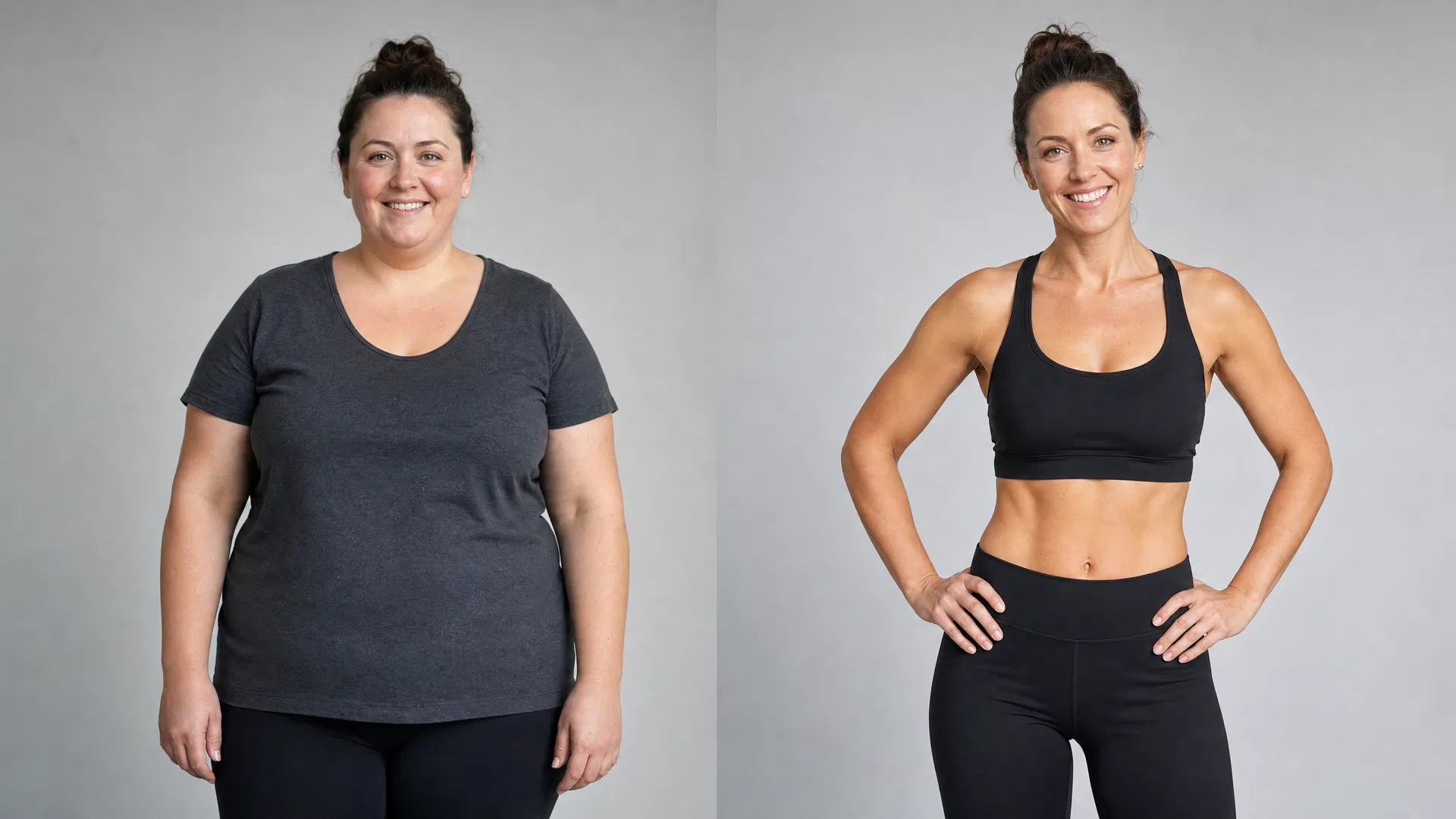 Jennifer R. before and after transformation