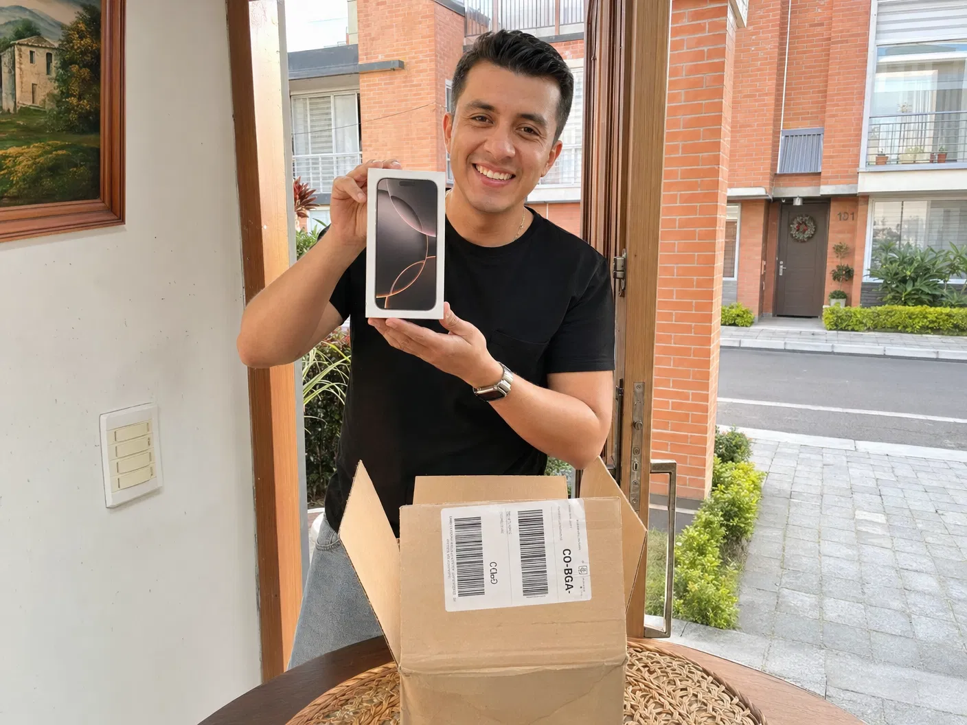 Entrega iPhone 16 Pro Max 256GB - Bogotá