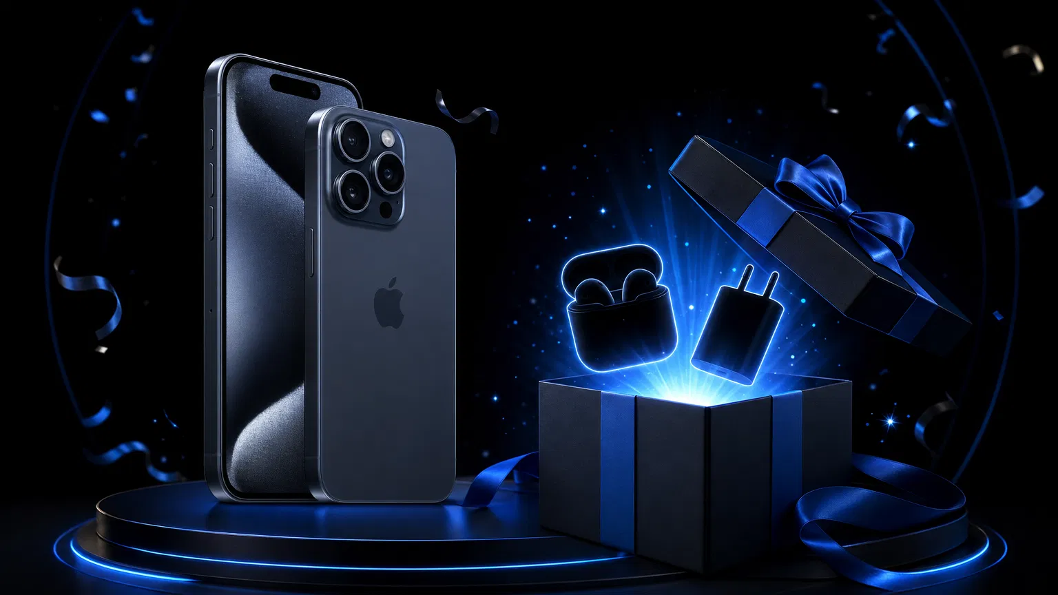 iPhone Pro Max con obsequios