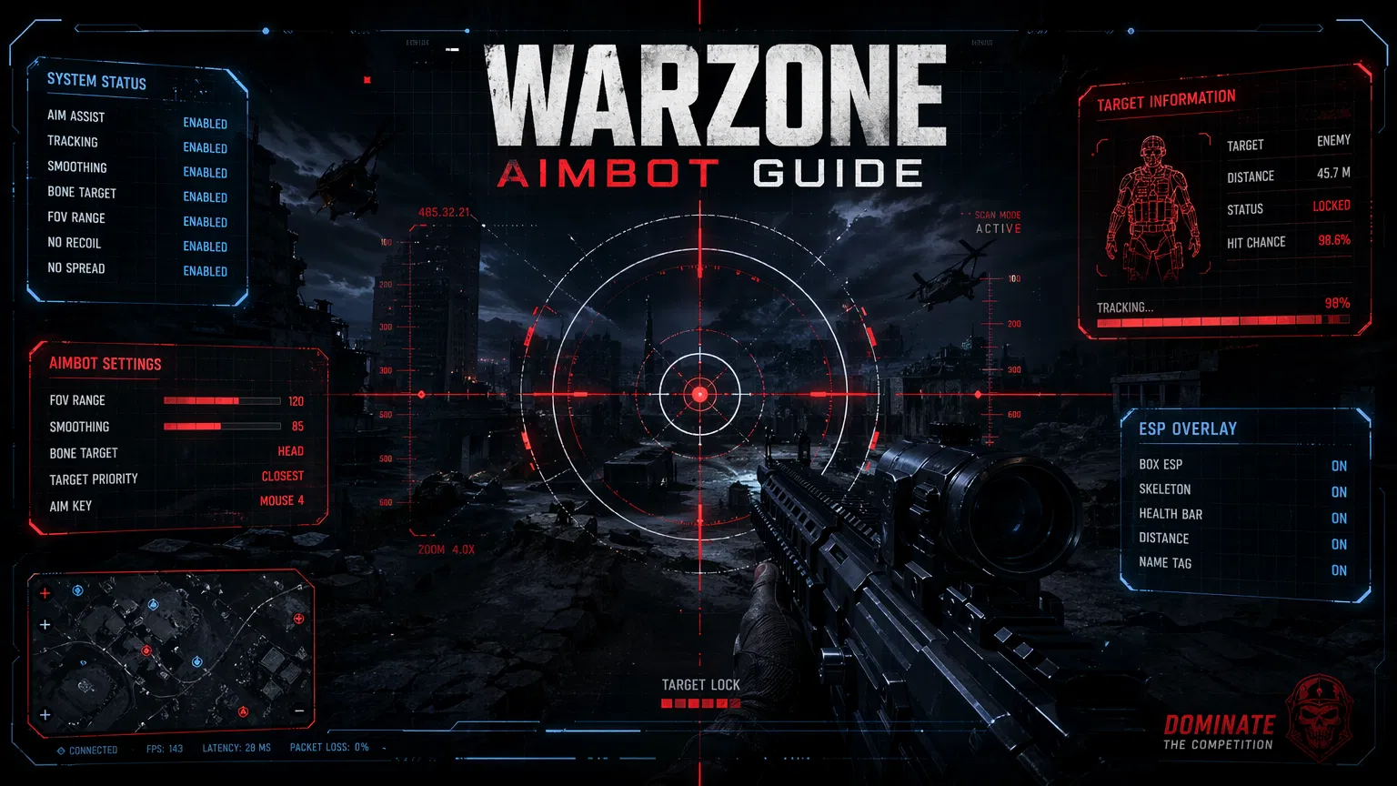 warzone aimbot example gameplay