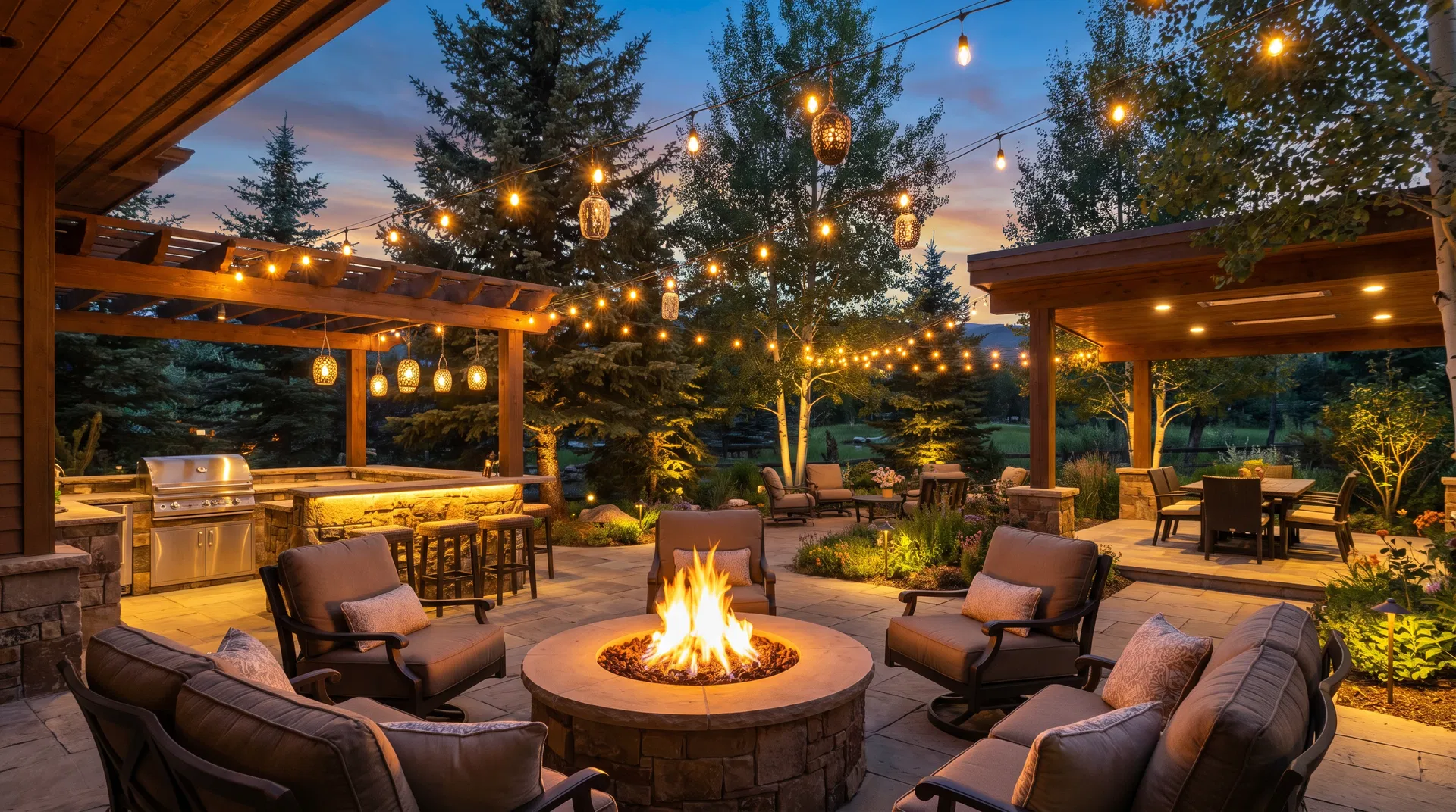 Backyard Entertaining Oasis