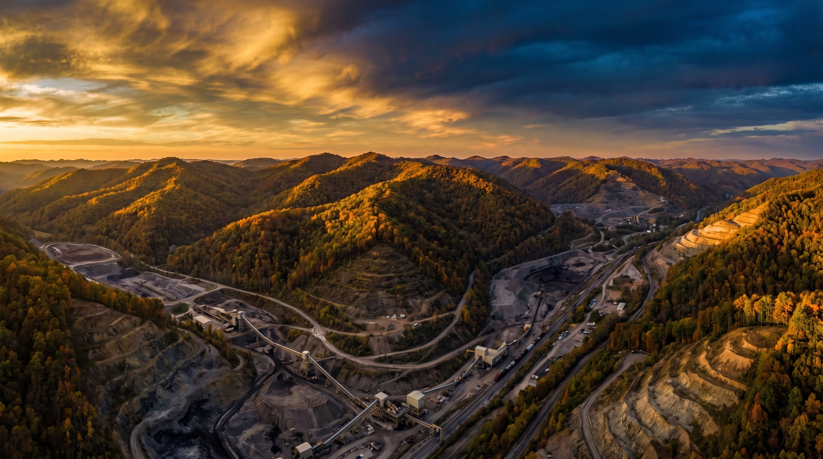 Pike County Kentucky mining landscape