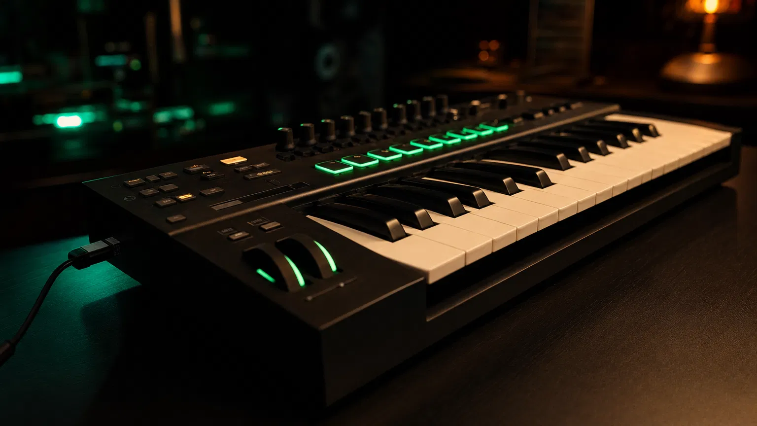 MIDI keyboard controller