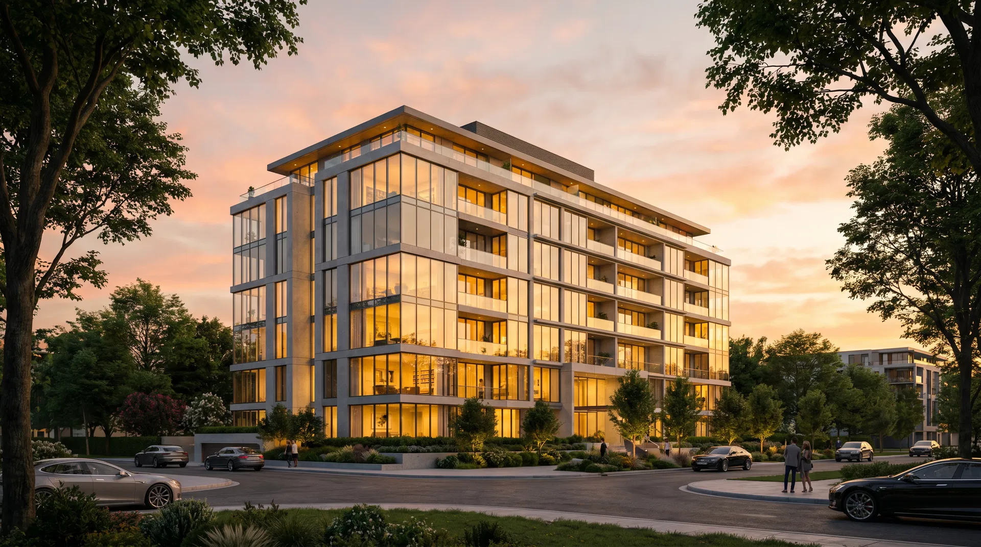 Vista do empreendimento