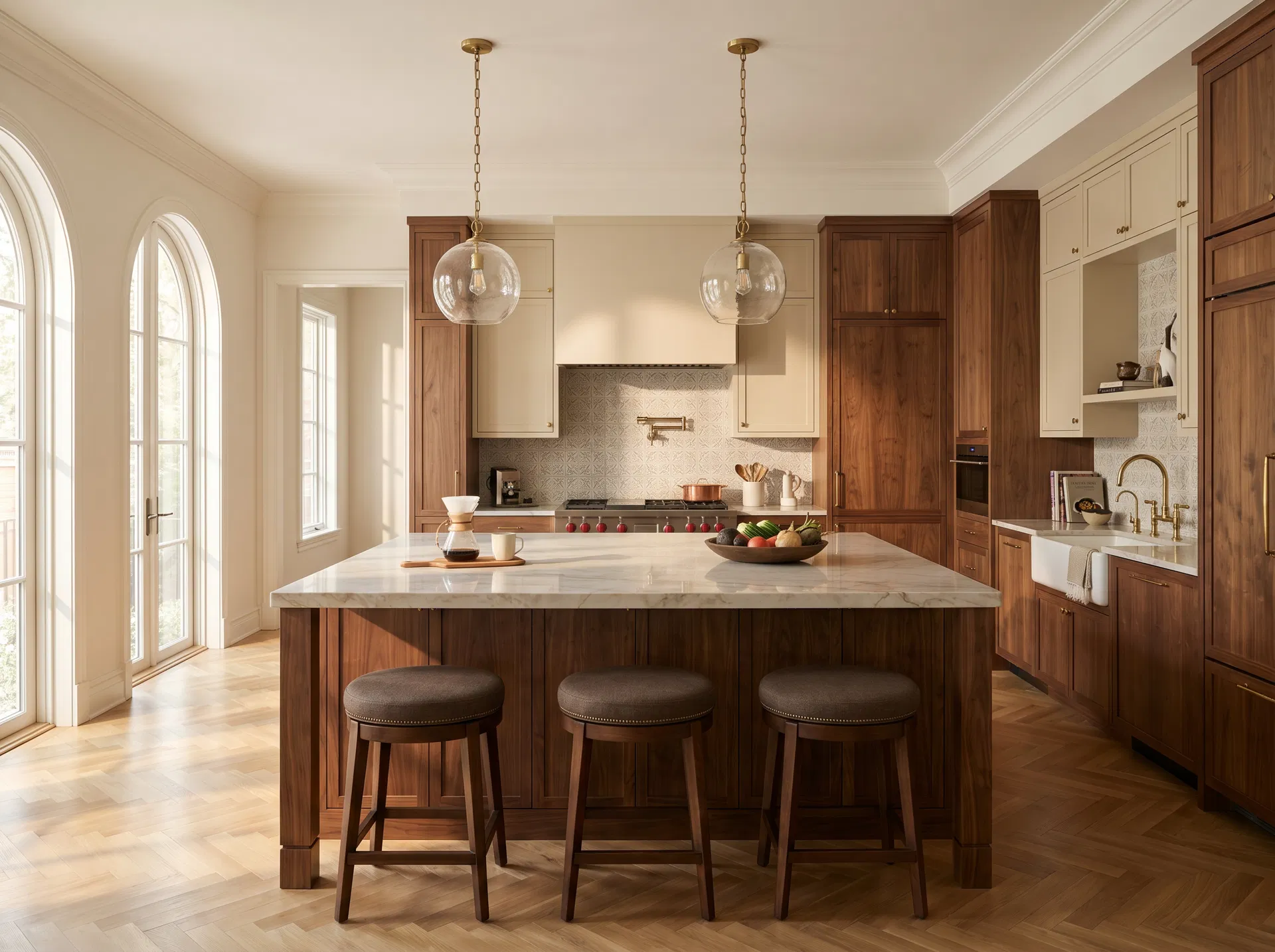 Kitchen after virtual staging