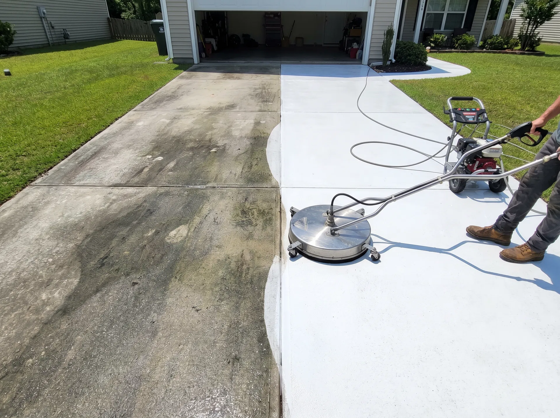 How Often Should You Pressure Wash Your Driveway in Virginia?