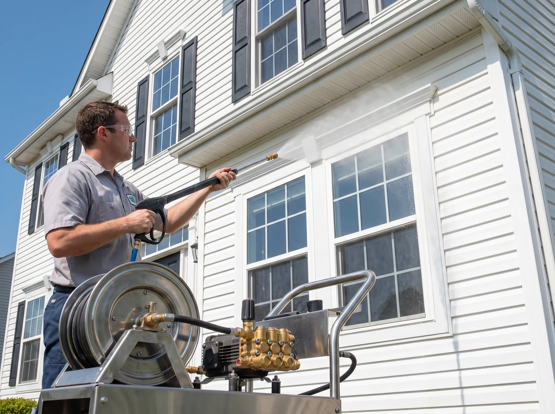 Soft Washing vs. Pressure Washing: What's the Difference?