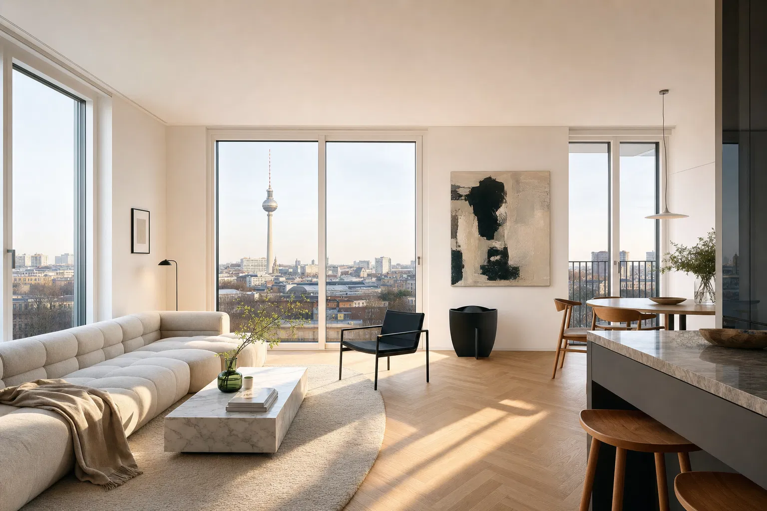 Moderne Wohnung zur Vermietung