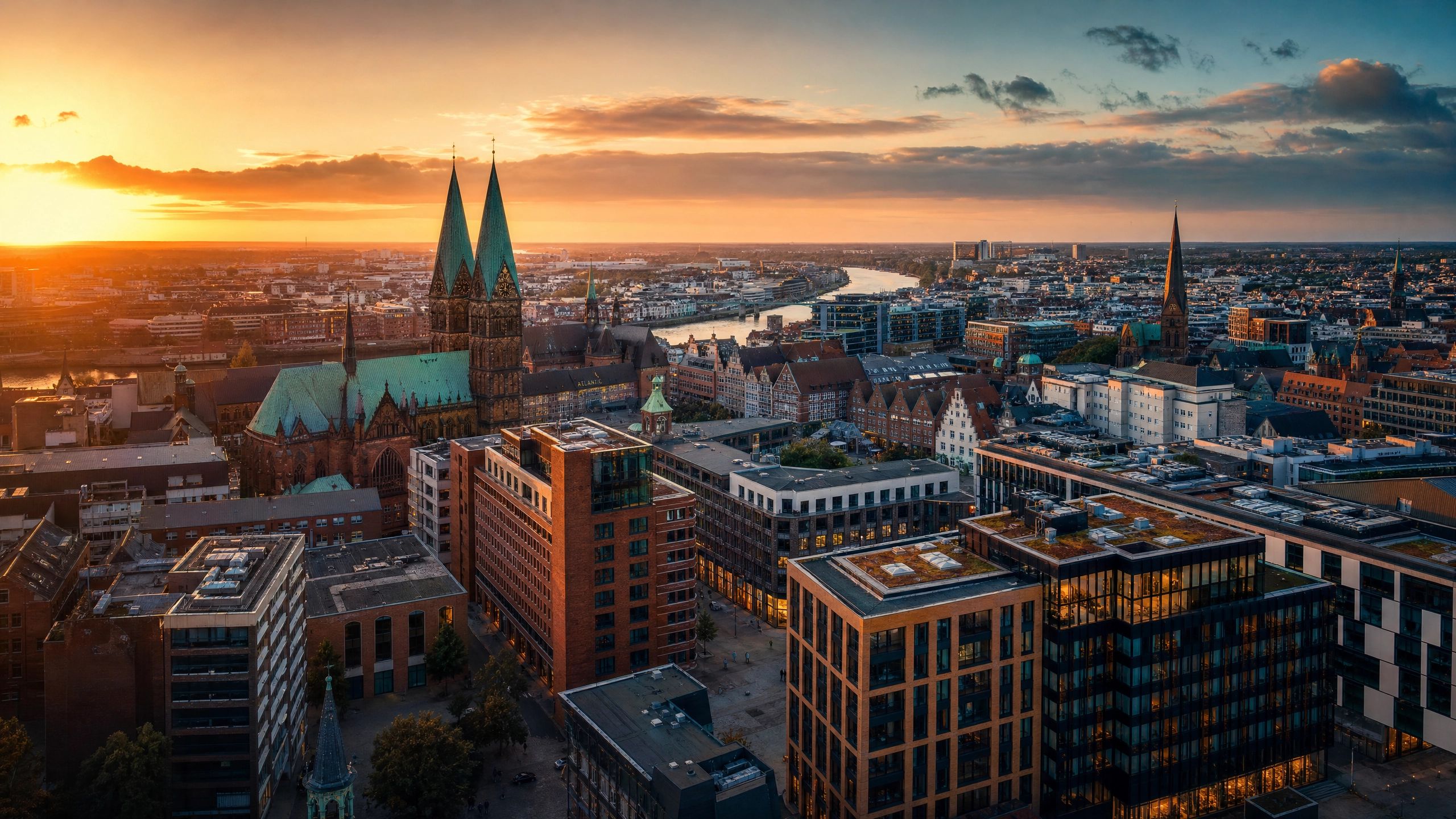 Bremen Stadtpanorama