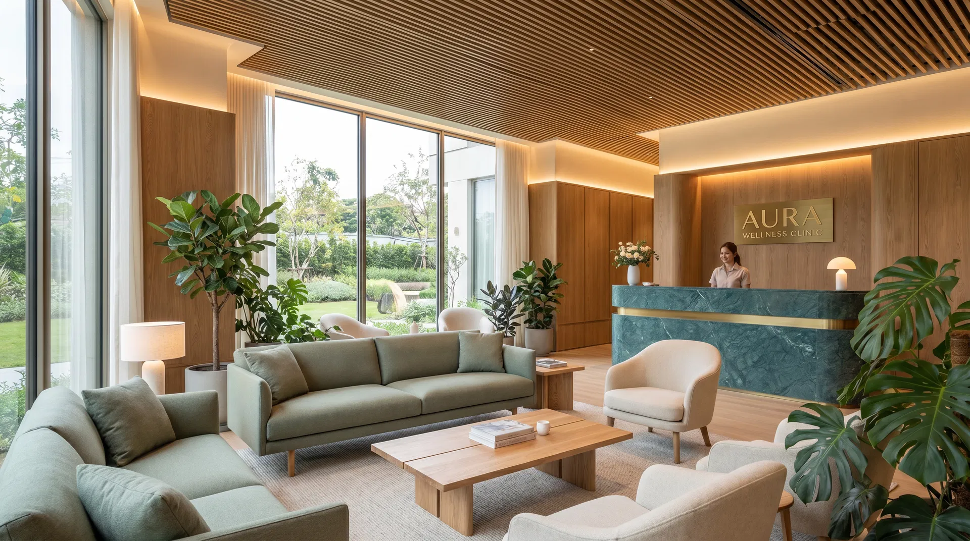 Modern clinic interior