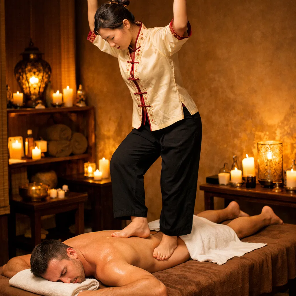 Walk The Back Massage