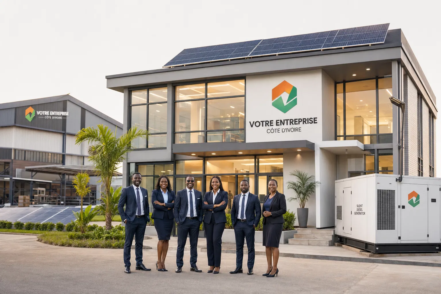 Entreprises privées et publiques électrifiées en Côte d'Ivoire