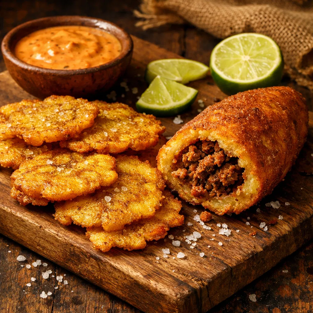 Tostones & Alcapurria