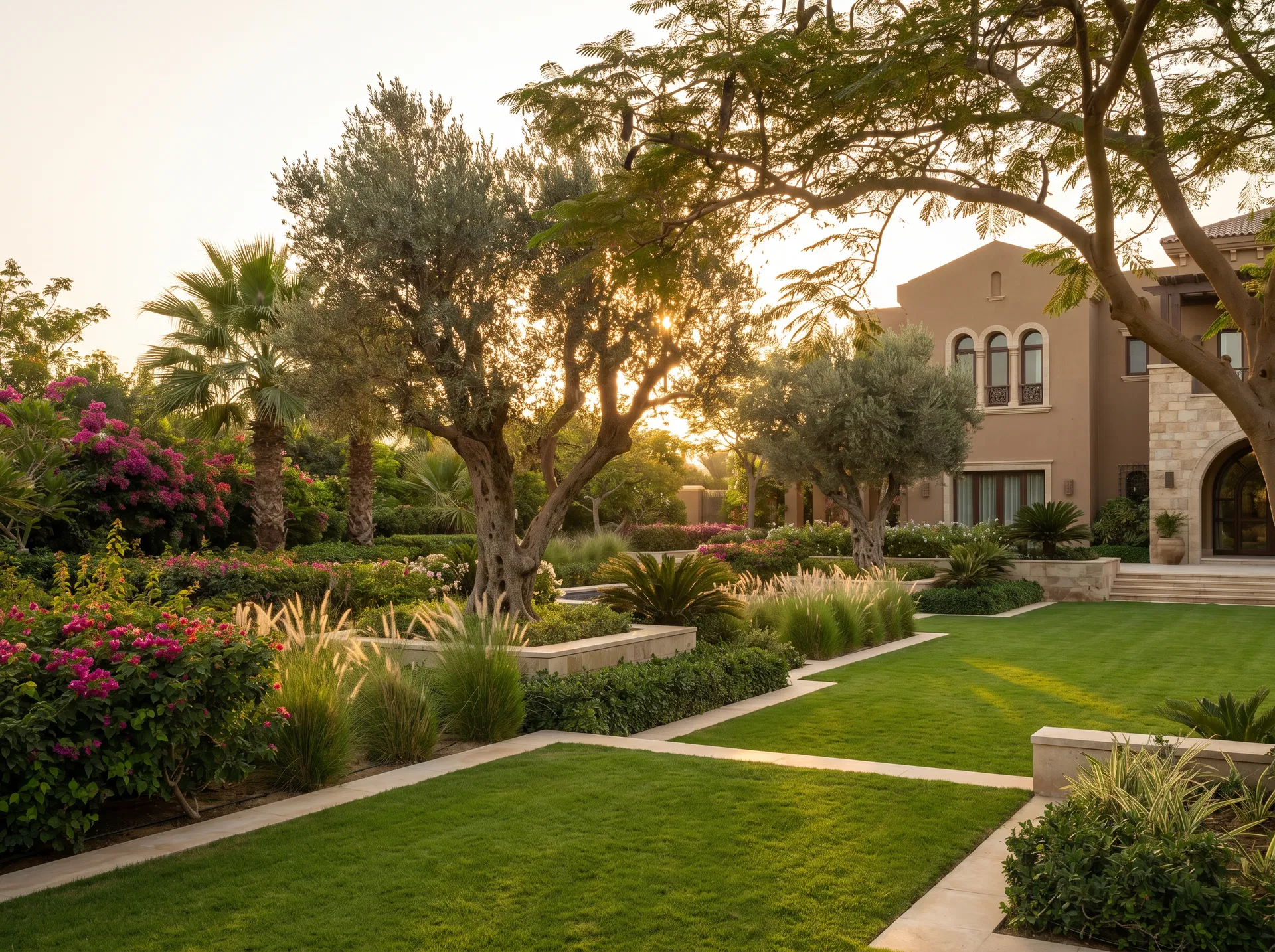 الأشجار الطبيعية والصناعية