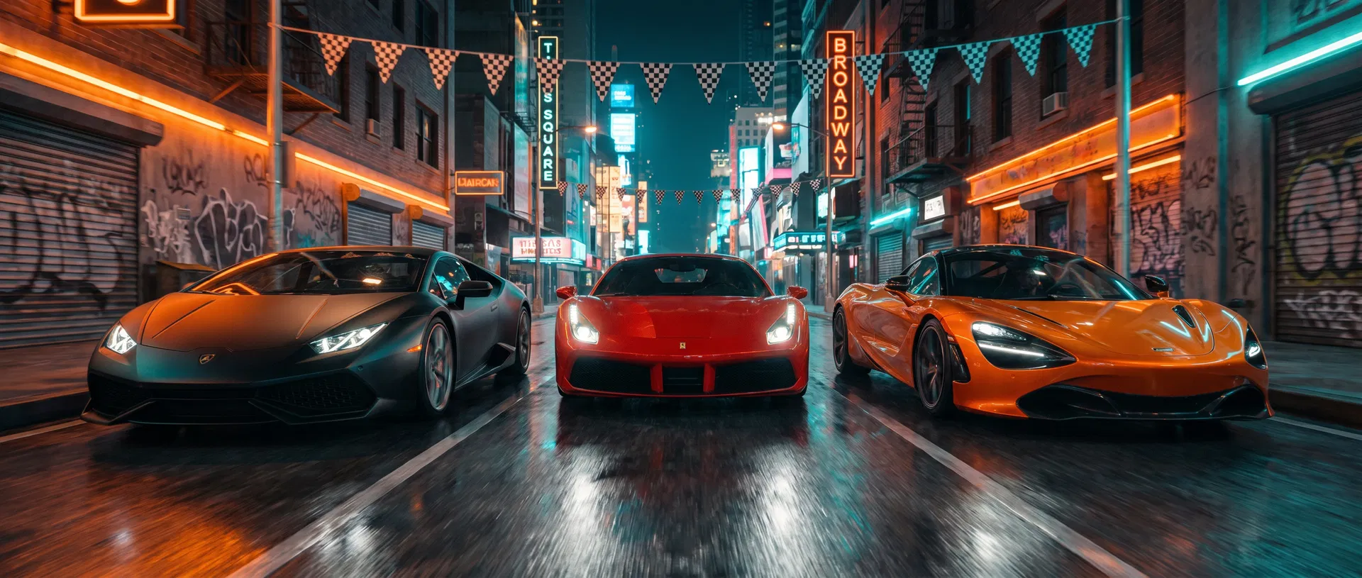 Racing cars NYC