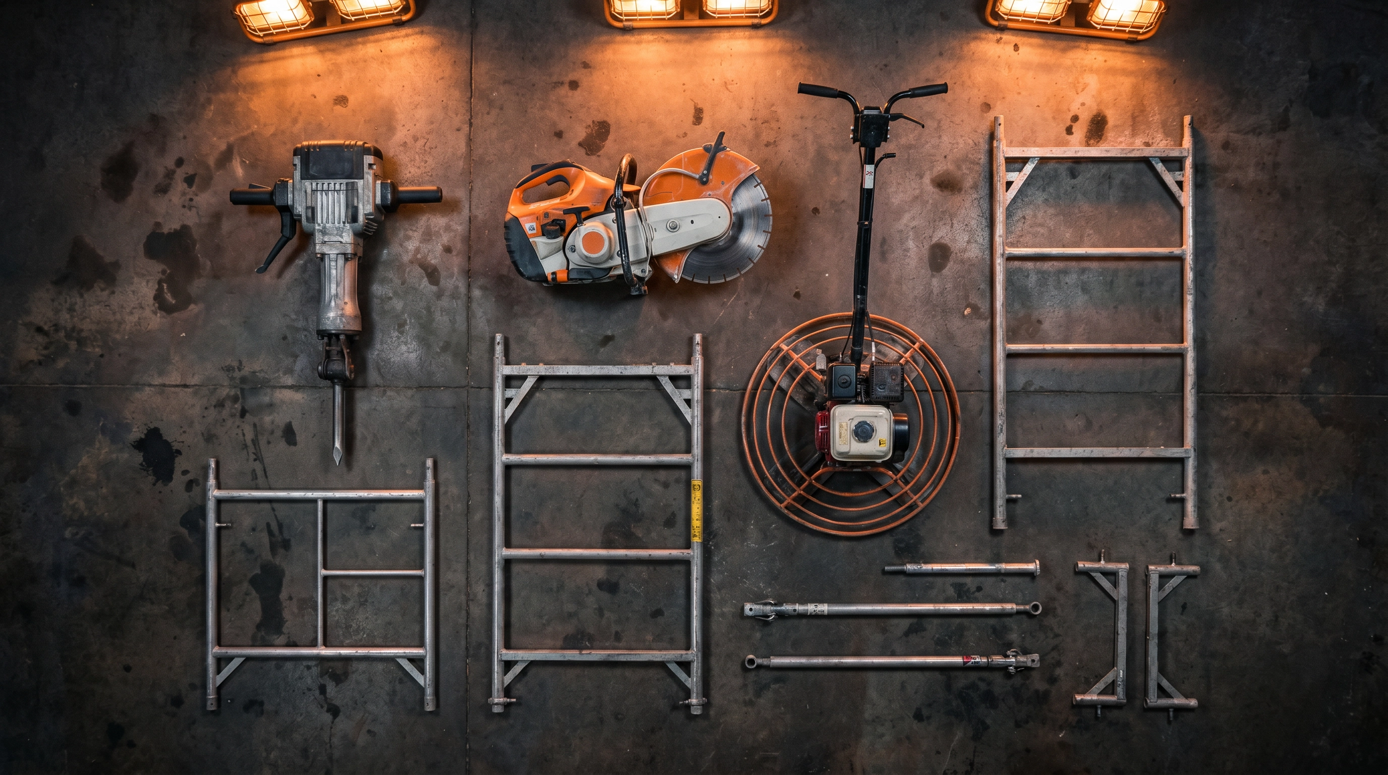 Equipment available for rent