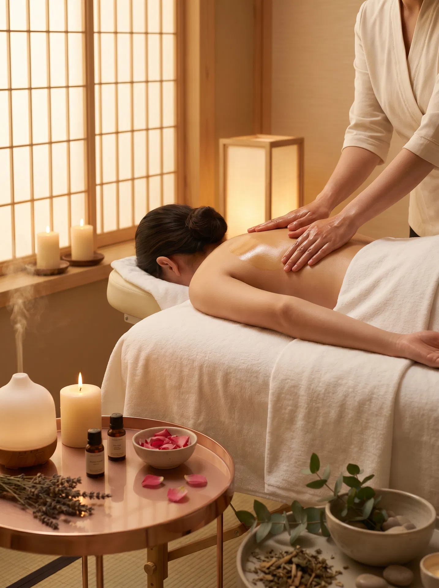 全身アロマリンパ＋ハイパーナイフ