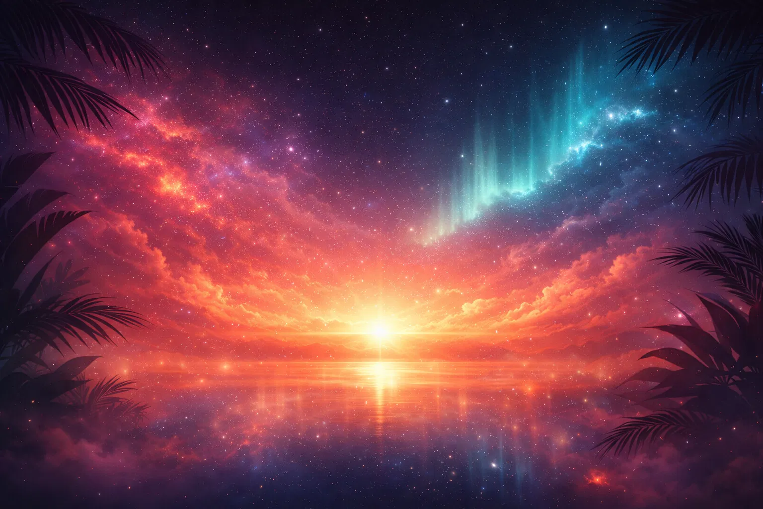 Radiant tropical cosmic horizon