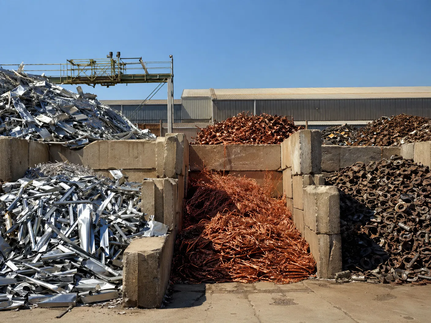 Manejo de material en contenedores