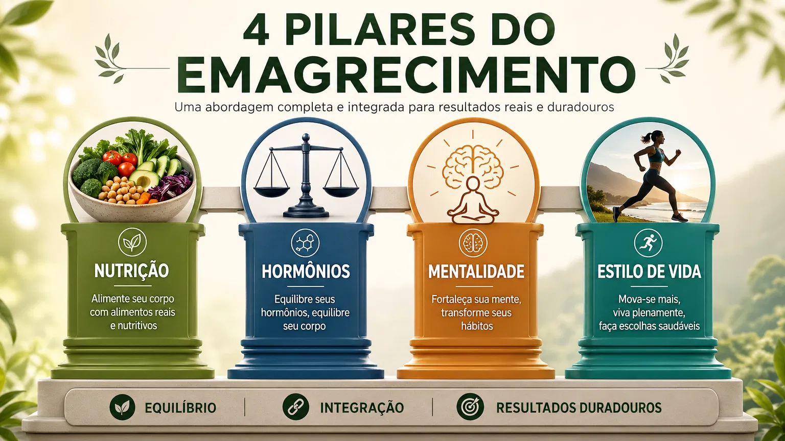 4 Pilares do Emagrecimento Inteligente